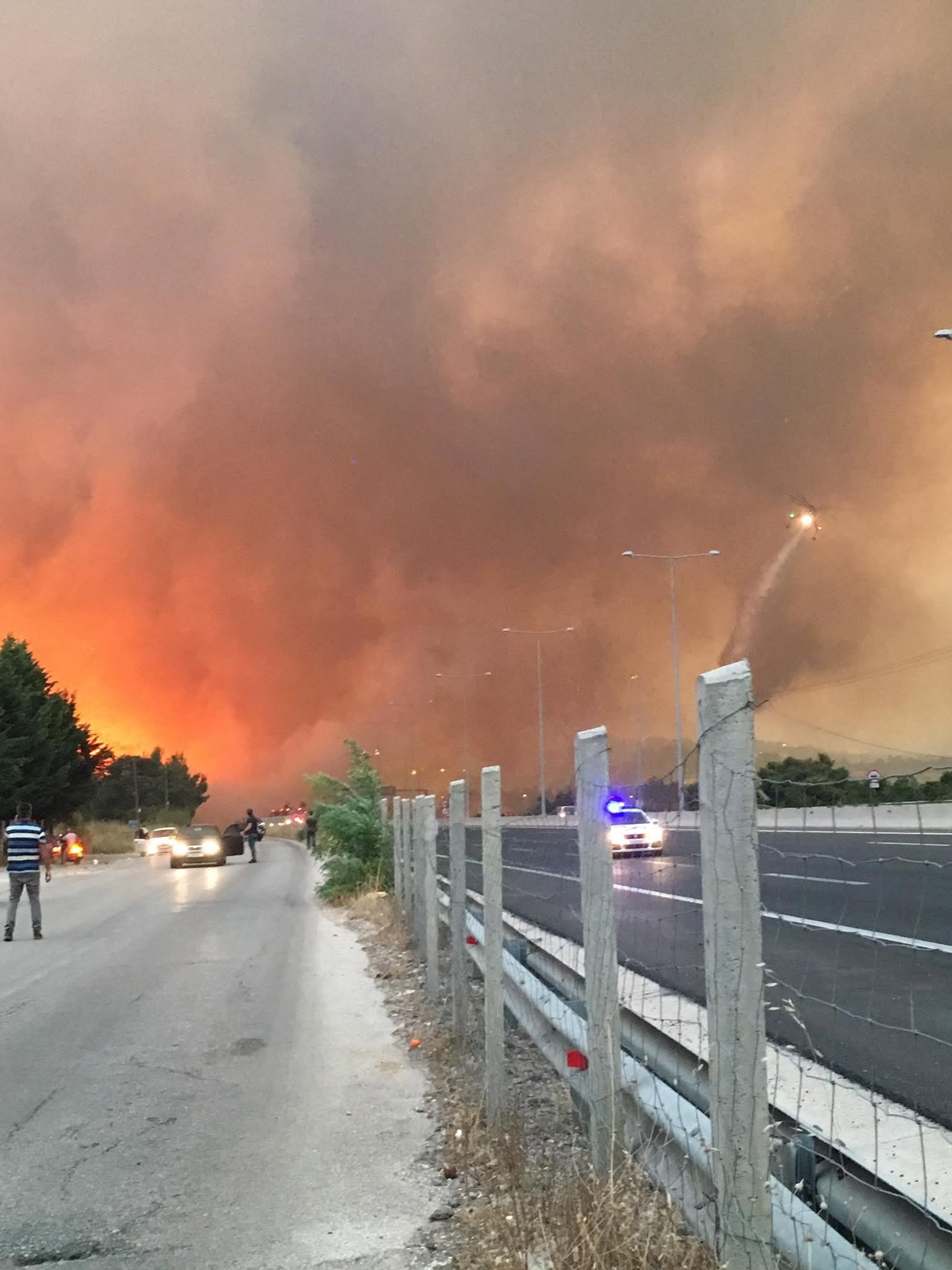 Einsatz der ADRG bei den Waldbränden in Griechenland 2021 (4/7)